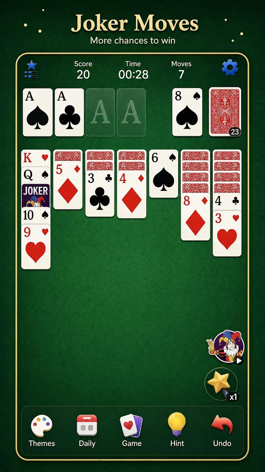 Hint and undo tools