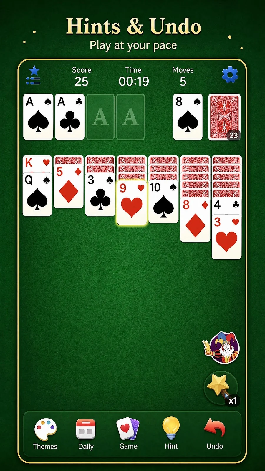 Joker moves in My Solitaire